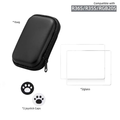 BOYHOM R36S Original Tempered Glass for 3.5Inch Player Games for RGB20S R35S Screen Protector Cover Film