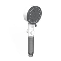 White shower head