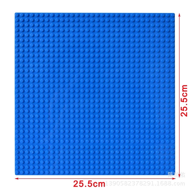 25.5*25.5cm 32x32 Baseplate Classic Building Blocks BASE PLATE BUILDING BLOCKS children bricks toy