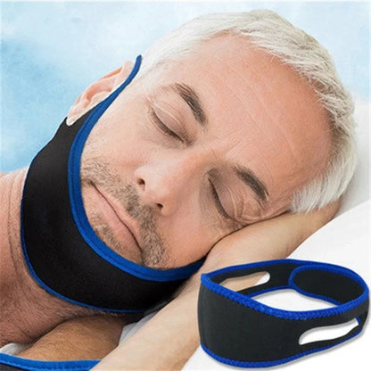 1 adjustable anti-snoring belt, anti-snoring chin support belt, facial lifting and stretching belt