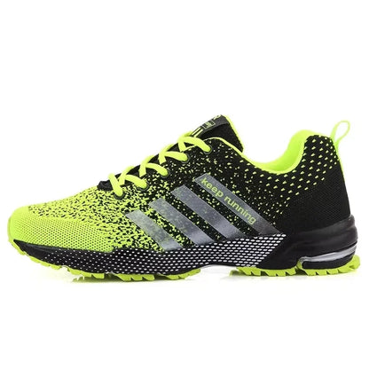2025 Hot Sale Men's Running Shoes Keep Running Breathable Mesh Sneakers Lightweight Outdoor Gym Jogging Trainers Comfort Shoes