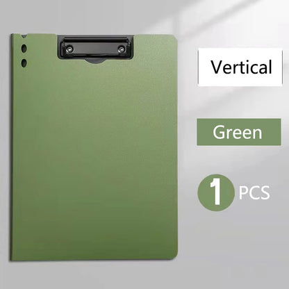 Frosted File Folder Student Test Paper Folder Data Storage Book Office Supplies Board File Folder Writing Board Single Folder