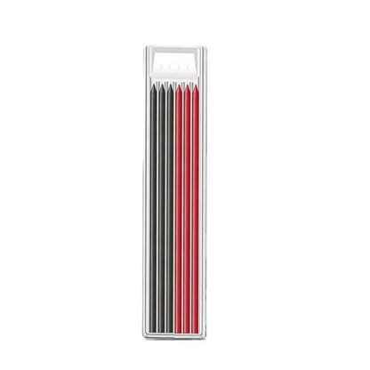 2.8mm Solid Carpenter Mechanical Pencil with Sharpener for Woodworking Construction Long Head Carpenter Pencil Stationery Supply