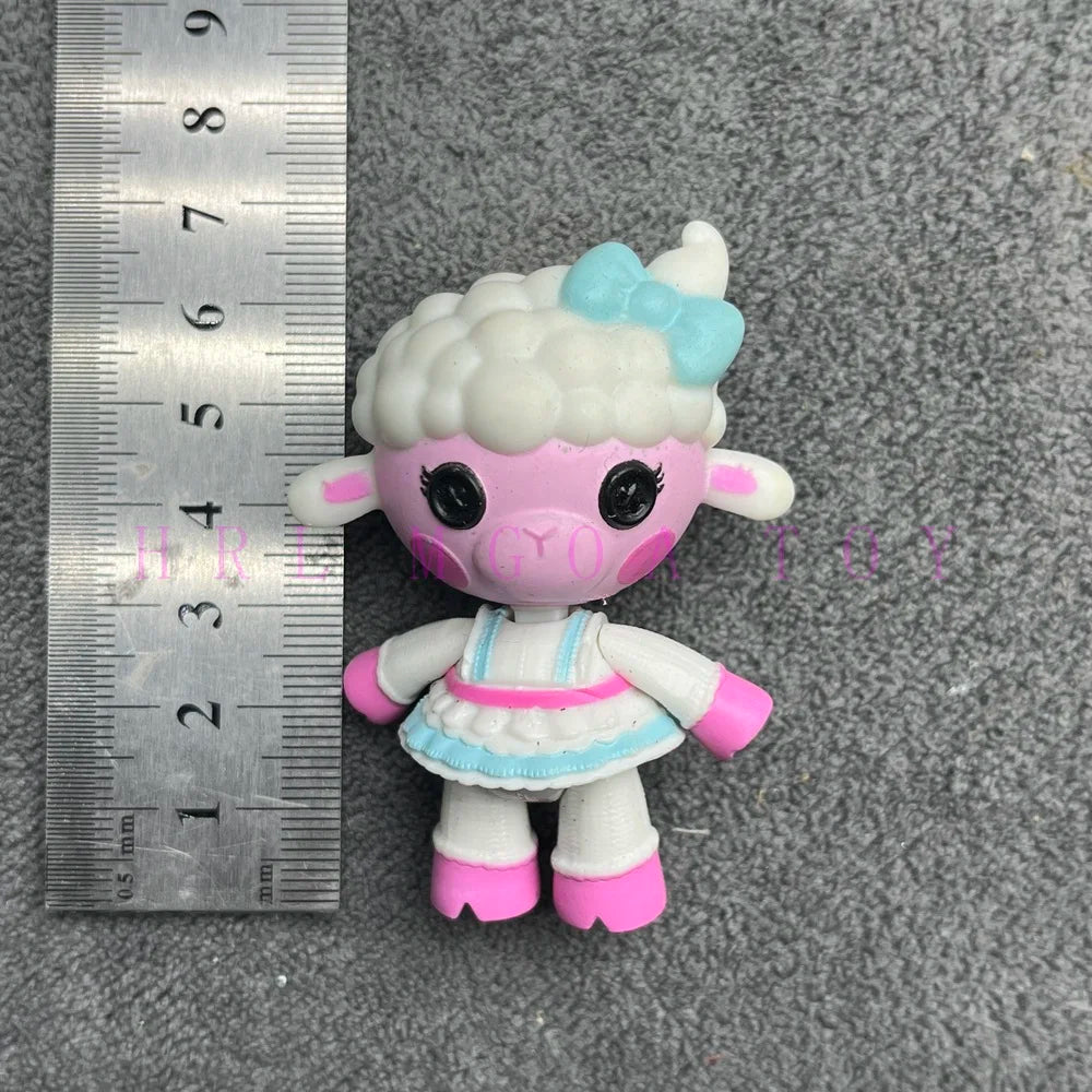 Original 8-10cm Can Choose Lalaloopsy Little Sister and Pet Dolls PVC Girls' Holiday Gift Collection Pvc Toys