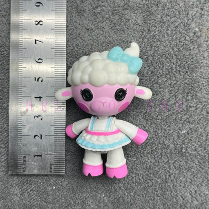 Original 8-10cm Can Choose Lalaloopsy Little Sister and Pet Dolls PVC Girls' Holiday Gift Collection Pvc Toys