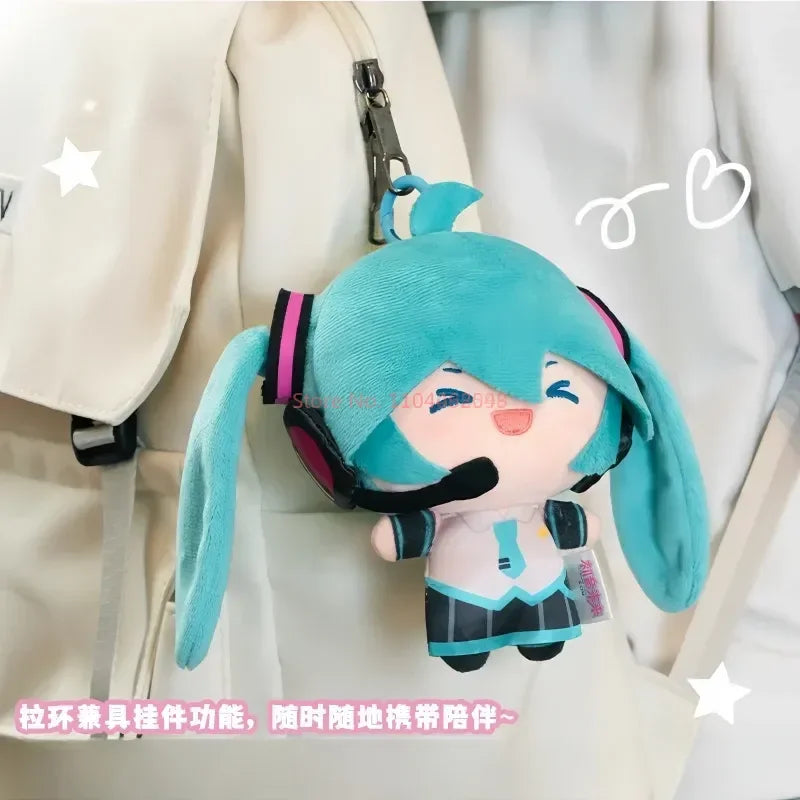 Genuine Spot Miku Double Ponytail Rotary Doll Pull Start Pendant Fufu Dolls Interesting Toys Trendy Kawaii Girls Gifts