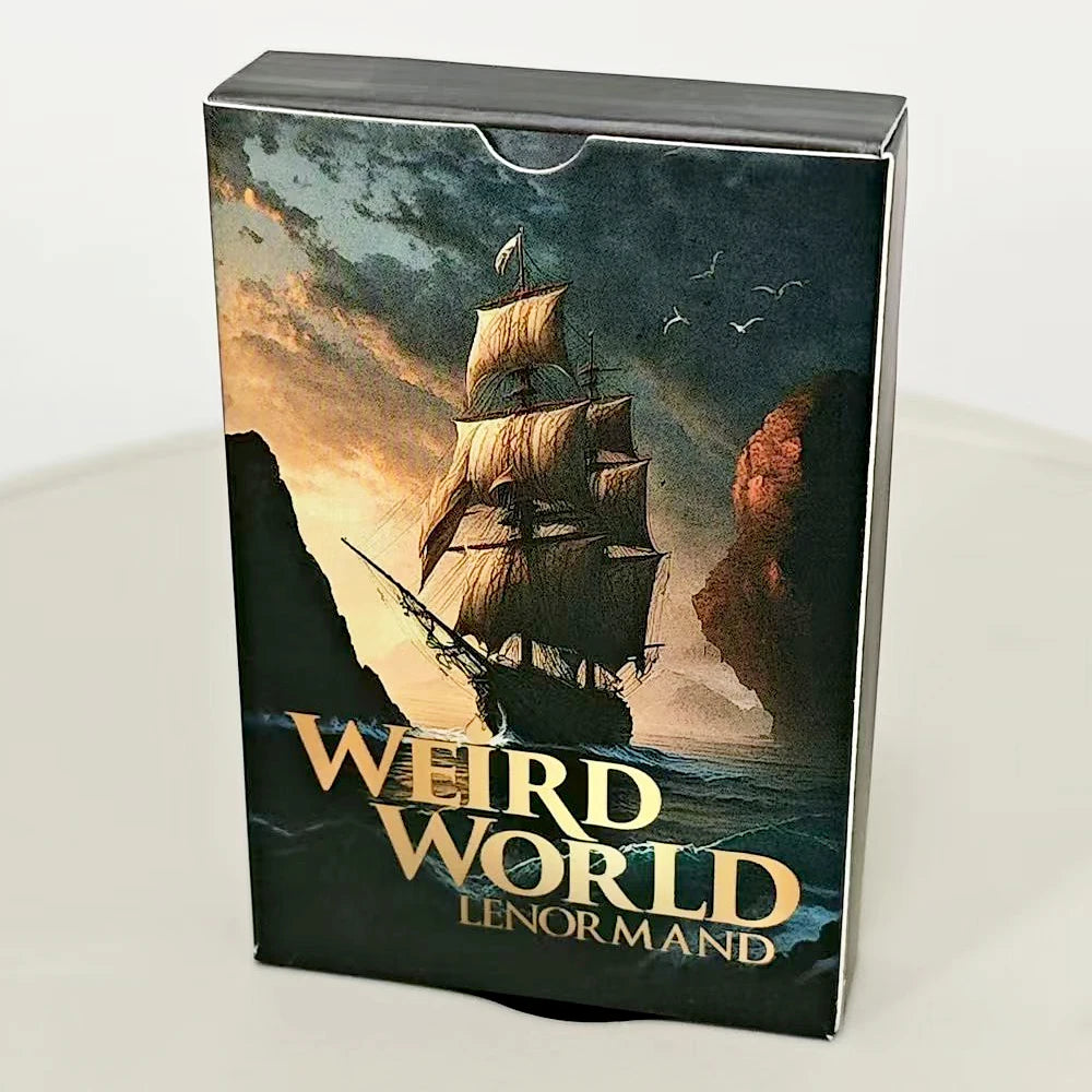9*6cm Weird World Lenormand Deck 36 Pcs Fantasy Lenormand Cards