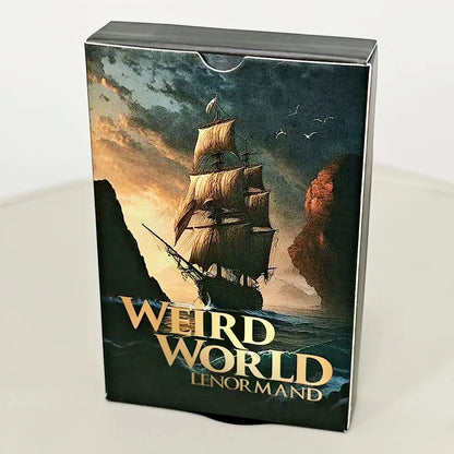 9*6cm Weird World Lenormand Deck 36 Pcs Fantasy Lenormand Cards