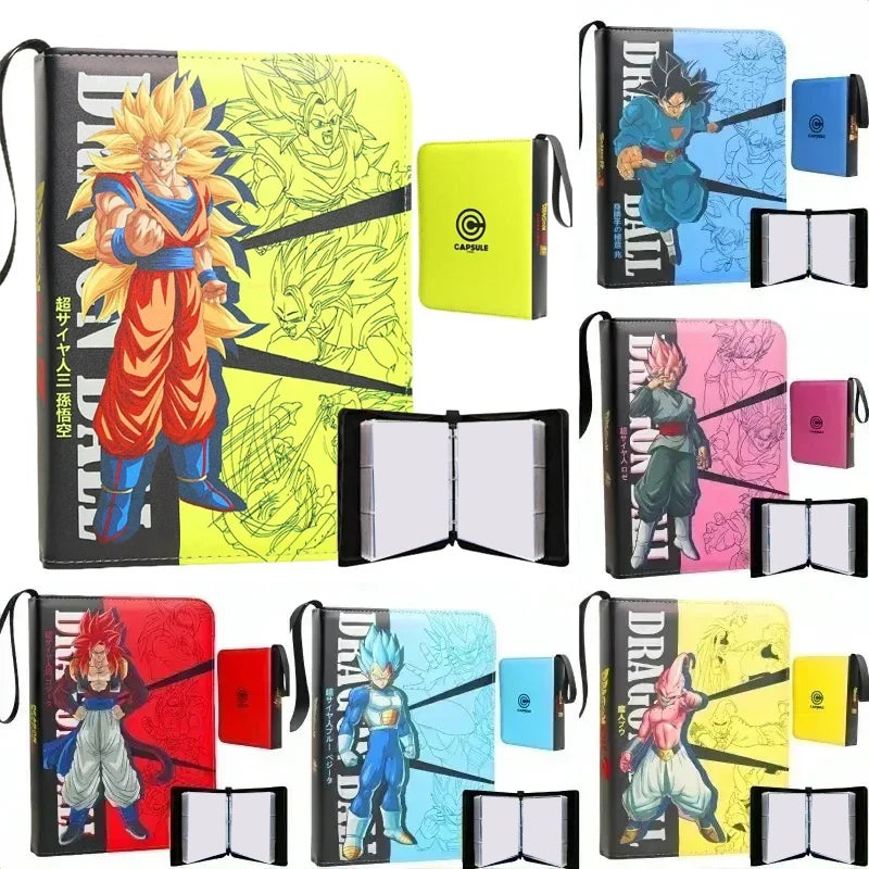 400pcs/900pcs Anime Dragon Ball Card Album Book Collection Card Storage Folder Hold Vegeta Iv Game Cards Binder Holder Kids Gift