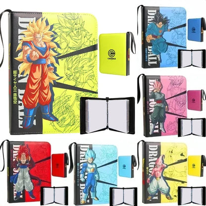 400pcs/900pcs Anime Dragon Ball Card Album Book Collection Card Storage Folder Hold Vegeta Iv Game Cards Binder Holder Kids Gift