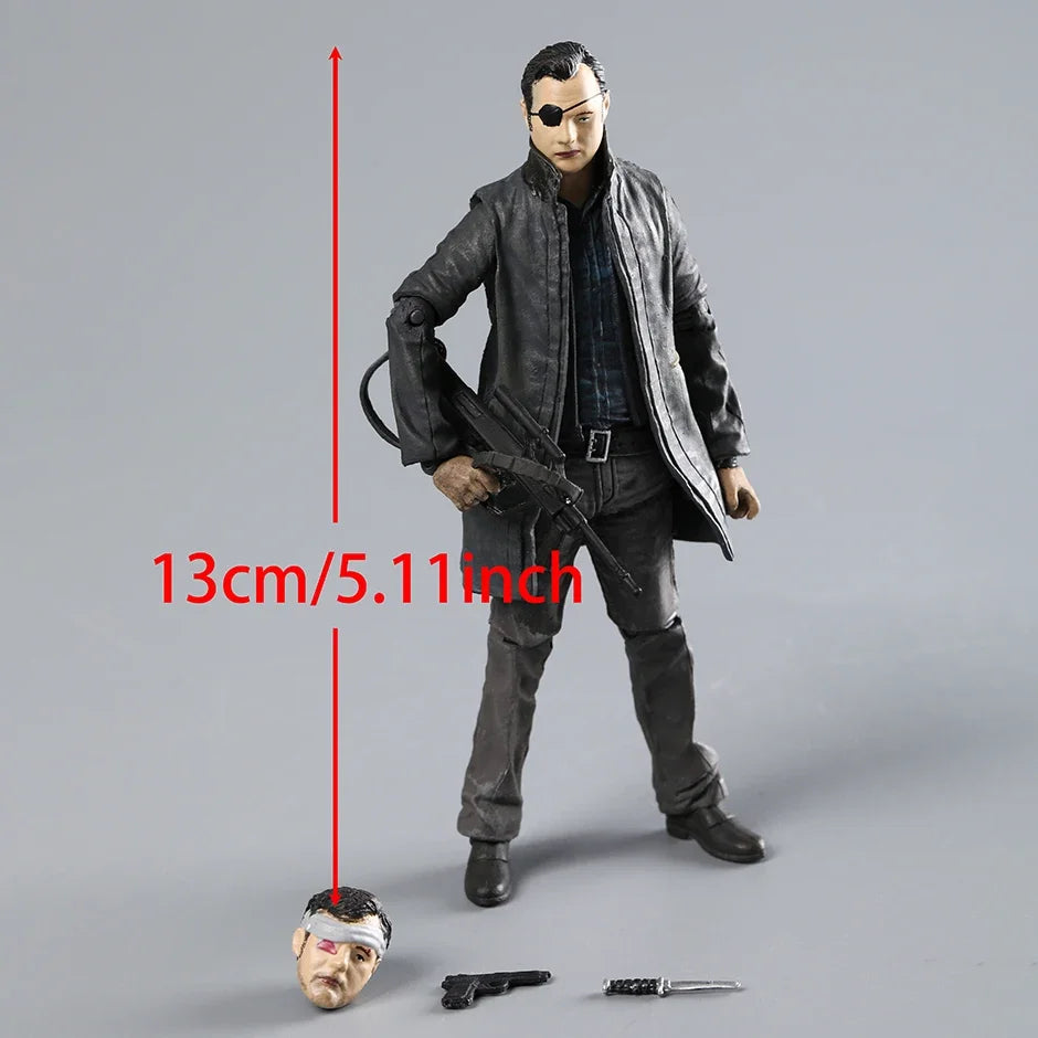 The Walking Dead Abraham Ford Bungee Walker Rick Grimes The Governor Michonne Action Toy Figurine Model Doll