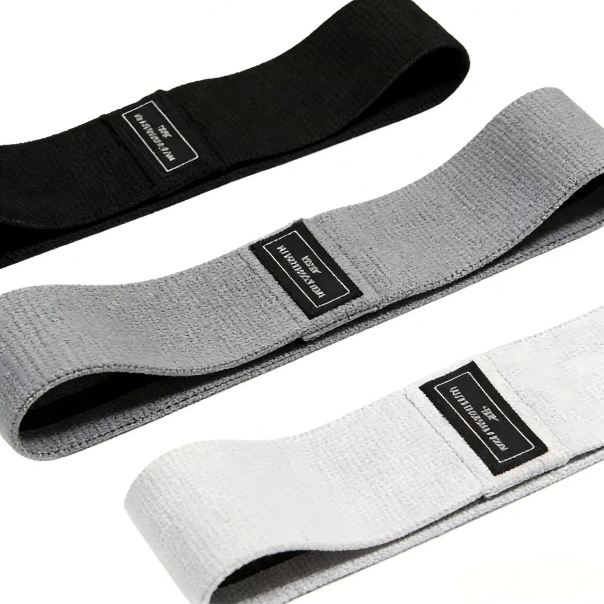 Basic Fabric Resistance Bands, Hip Glute Thigh Workout Loop Bands for Squats Yoga Gym Fitness