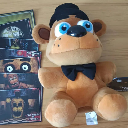 FNAF Five Nights at Freddy's Freddy Fazbear Bonnie Foxy Sundrop Moondrop 18cm Soft Plush Doll Collectible Toy Gifts for Kids