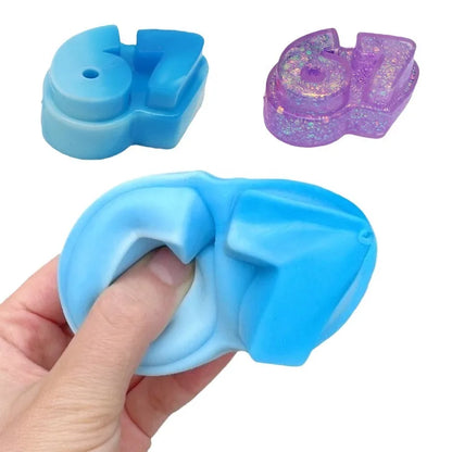 Squishy Six Seven Maltose Fidget Toy Hot Internet Buzzwords of The Hit 67 Series Squeeze Toy Decompression Toy X-mas Gift