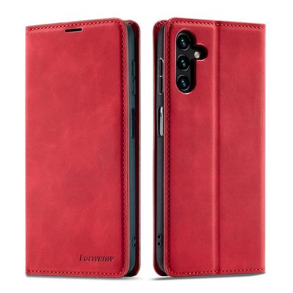 Leather Phone Case For Samsung S26 S25 edge S24 S23 FE S22 Ultra S21 S20 S10 Plus Note 20 10 9 Magntic Flip Card Wallet Cover