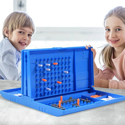 Two Person Table Game, Naval Battleship Fighting Game, Educational Traditional Toy, Children's Battleship Board Toy Game