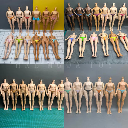 Original Slim Rainbow Middle School Doll Series 24cm Junior High School Sister and 28cm Big Sister Body DIY Toys