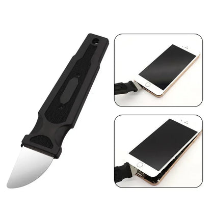 Disassembly Tool With Handle Thin Metal Prying Blade A Professional Disassembly Tool For Mobile Phones Computers And LCD Screens