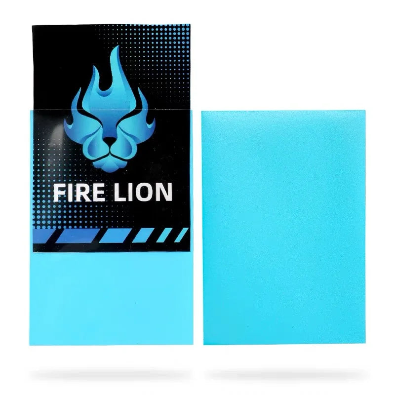 100PCS 62x89mm Colorful Matte Trading Card Sleeves Toploaders Fit YGO Sports Card Protector for Photocard Standard Cards