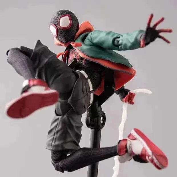 NEW Legends Sentinel SV SHF Spider Man Action Figure Spider-Verse Miles Morales Peni Parker Joint Movable Anime Figures Toys