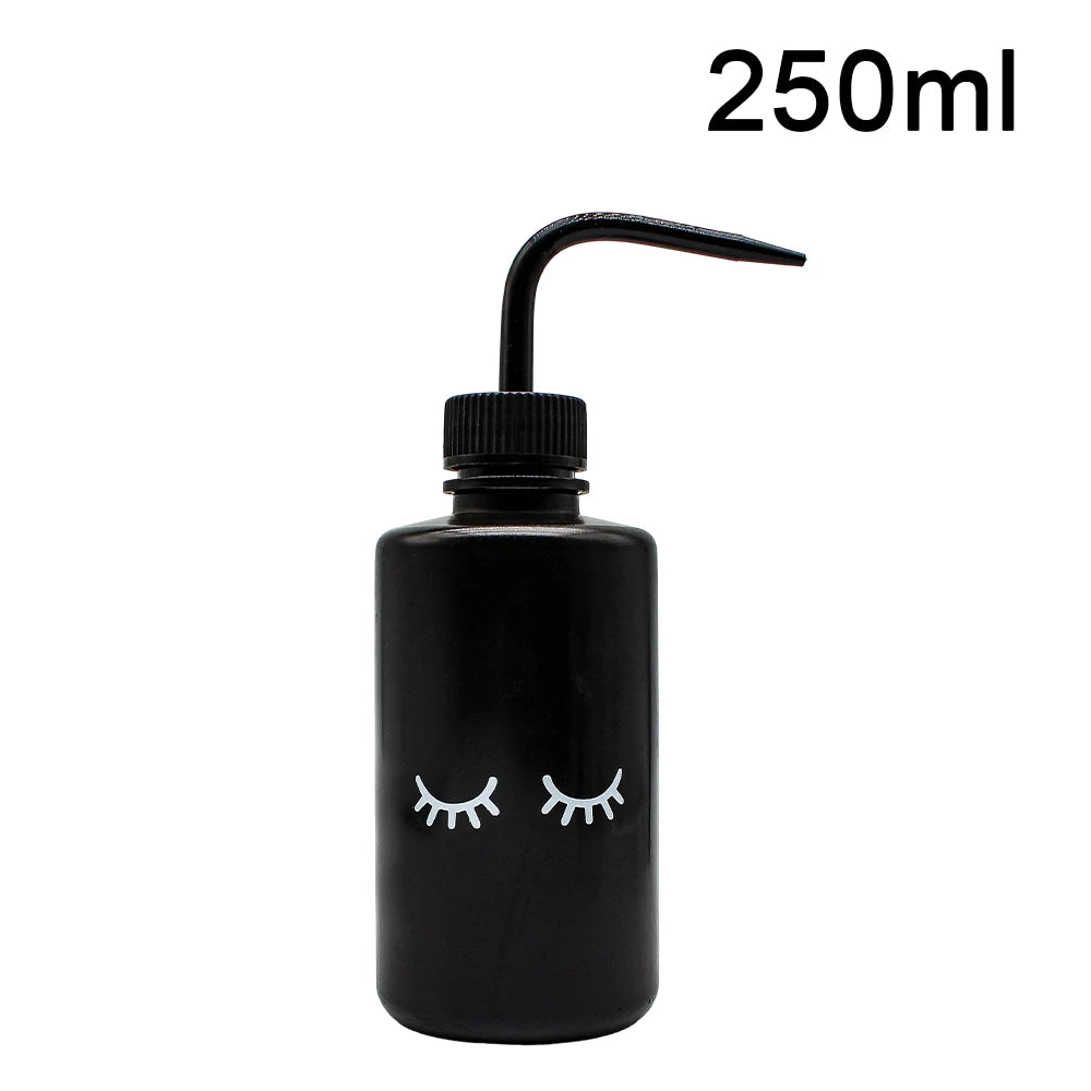 Eyelash Clean Washing Bottle Curved Spout Blow Wash Makeup Remover Bottle Eyebrow Lifting Tool Lash Extension Supplies