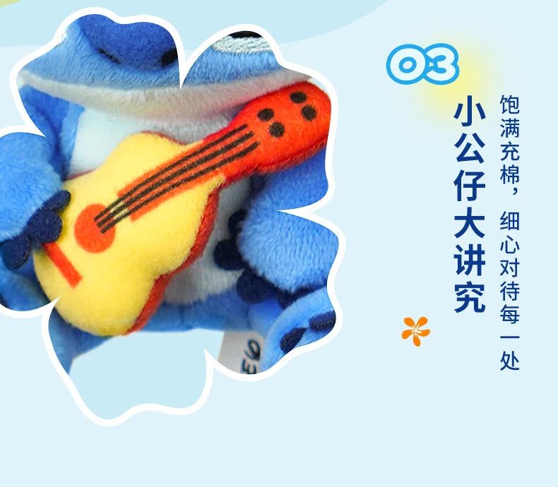 Genuine Disney Stitch Lotso Plush Toys Keychain Pendant Accessories Cute Cartoon Stuffed Doll Key Ring Toys Key Chain Gift