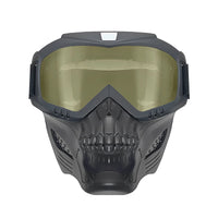Skull Black Yellow