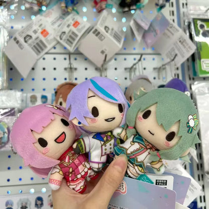 10cm Pjsk Plush Toy Keychain Project Sekai Shinonome Akito Stuffed Plush Doll Aoyagi Toya Pendant Backpack Bag Decor Gift