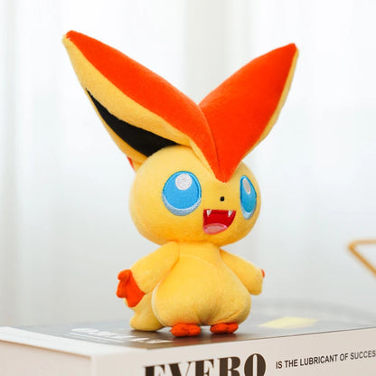 41 Style Newest Pokemon Plush Toys Victini Tepig Deerling Nivy Emolga Stuffed Kawaii Claw Machine Doll Room Decor Children Gifts