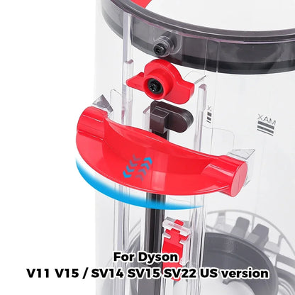 Dust Bin Canister and Hepa Filter Kit For Dyson V11 V15 SV14 SV15 SV22 Vacuum Cleaner Dust Bucket Rear Filter Parts Replacement