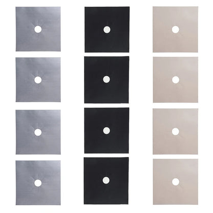 8/4/1pcs Stove Protector Cover Liner Gas Stove Protector Stove Stovetop Burner Protector Kitchen Accessories Mat Cooker 27cm