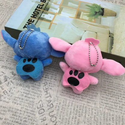 Disney Lilo and Stitch Plush Doll Toy Bouquet Stitch Animal Stuffed Keychains Pendant Girl Kids Birthday Christmas Gifts