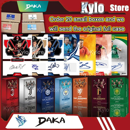 Wholesale Daka 2025-2026 Collection Cards Top Audience Machester Cuty Juventus Ac Milan Internazionale Milano Football Star Toy