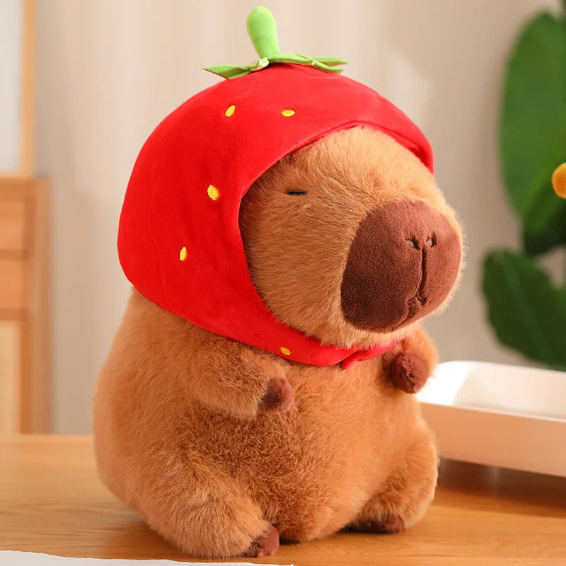 Cute capybara plush doll doll Super sweet plush toys, cute plush toys, children's gifts, interior decoration, birthday gifts.