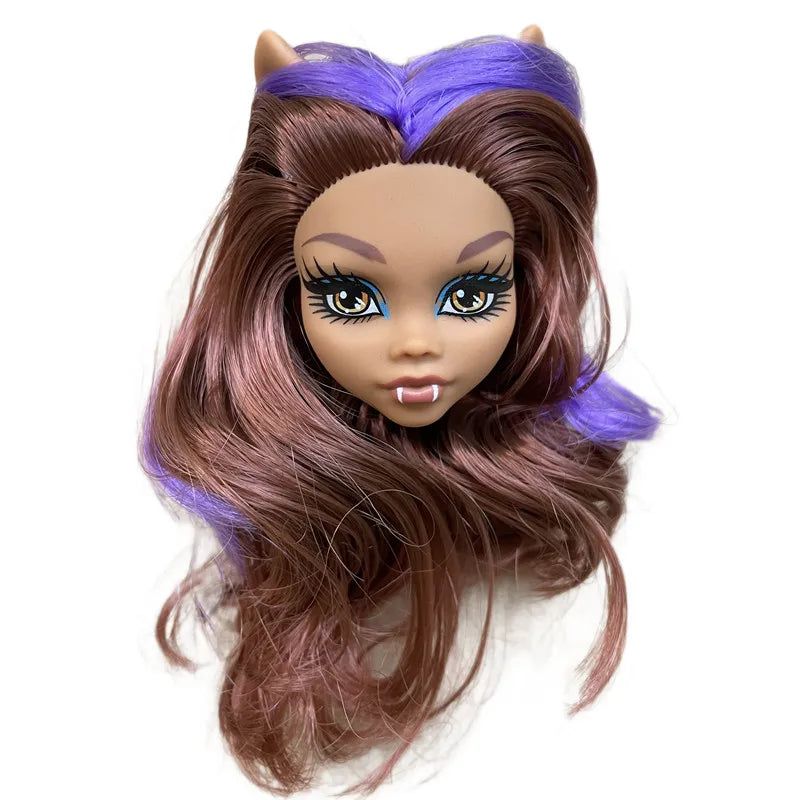 Multi-Joints Movable Doll Body Toy 23cm Doll Toy To Fit Many Heads White Green Brown Purple Monstering High Doll Body Cat heads