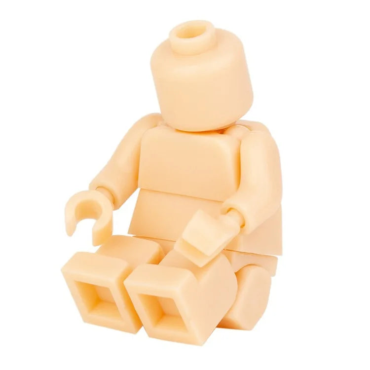 1pcs DIY For Children Plastic Building Toys Combination Action Figures Building Blocks Compatible Accessories Toy