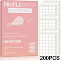 200/400/800PCS Hydrocolloid Pimple Patch Acne Spot Cover Invisible Blemish Stickers Oil Absorbing Face Care