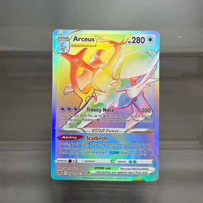 PKM Proxy Cards Classic Mew Vmax Charizard Vstar Cards Collection PTCG Celebi V Fusion Strike Foil Card