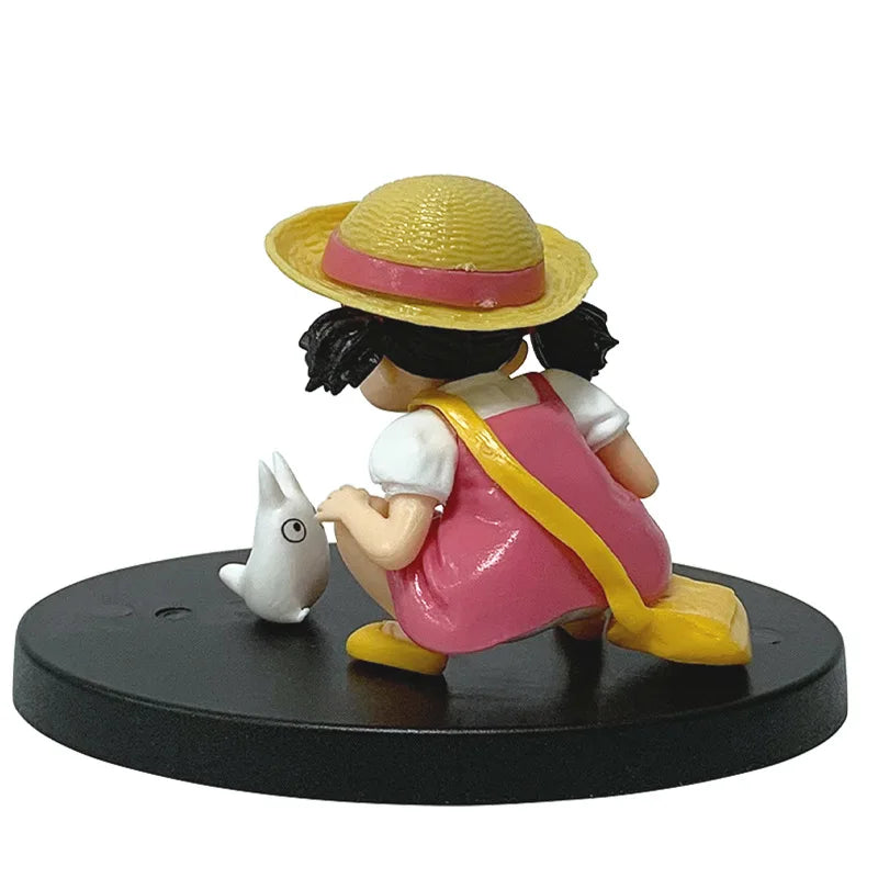 1-12pcs Anime Miyazaki Hayao Series Totoro Figure Mini Statue Cute Toys Room Ornaments Pvc Figures Toy Kid Gifts Collecctibles