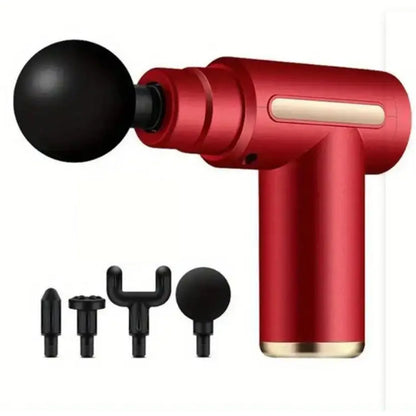 New Upgraded Portable Massage Gun Deep Tissue Muscle Relief Rechargeable Battery, Ideal For Back & Neck,Gift For Everyon
