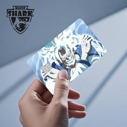 Magic Shark Wanted Anime 3M PVC Matte No Fade Skin Cover Sticker for Metro Debit Credit Card