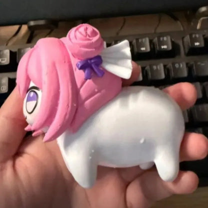 9cm Doro Doll Cute Figure Doll Anime Games Peripheral Custom Model Ko Doll Cute Desktop Decoration Toy Collections Holiday Gifts