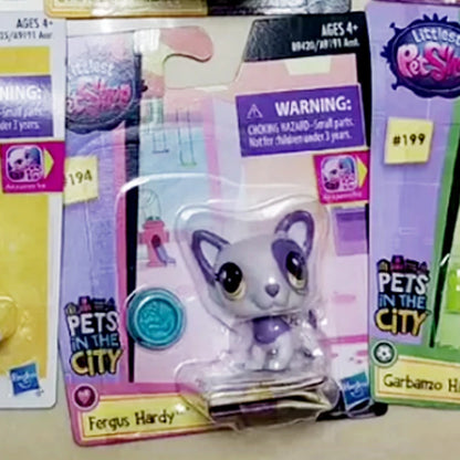 Hasbro Littlest Pet Shop Doll Toys Original Cute Animal Action Figure Mini Dolls Q Pets Toy Children Birthday Gifts Collection