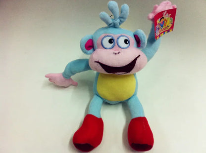 Hot Sale 25cm Genuine Love Adventure of Dora Monkey Boots Swiper Plush Toys Stuffed Soft Anime Dolls for Kids Birthday Gifts
