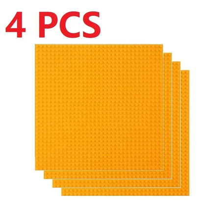 4PCS Classic Baseplates 32x32 16X32 Dots Building Blocks Bricks Base Plates DIY Plastic Board Blocks MOC City Construction Toys