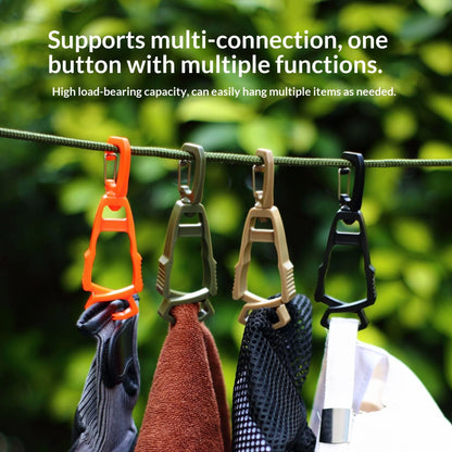 Outdoor Protective Gloves Clip Hanger Multi-purpose Safety Work Gloves Holder Anti-drop Glove Belt Clamp for Worker Construction