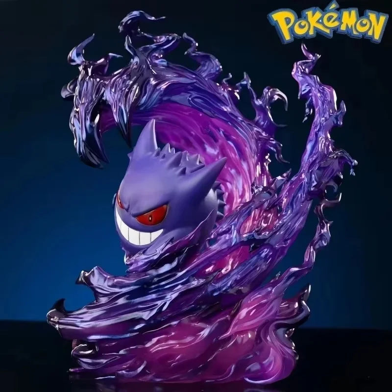 18cm Pokemon Gengar Figure Anime Action Model Collectible Statue for Display Halloween Christmas Birthday Gift Desktop Deco Doll