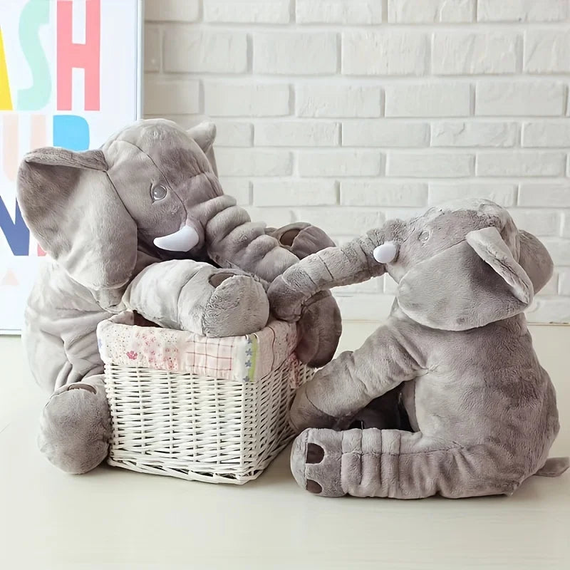 40cm Soft Elephant Plush Toys Cute Elephant Baby Sleeping Pillow Stuffed Animals Best Gifts For Kids Birthday Room Decoration