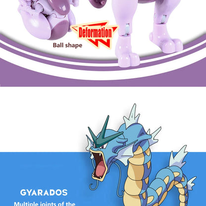 18 Styles Pokemon Anime Deformation Figures Pikachu Eevee Mewtwo Greninja Pokeball Figure Pet Action Model Toys Kids Gifts Toys