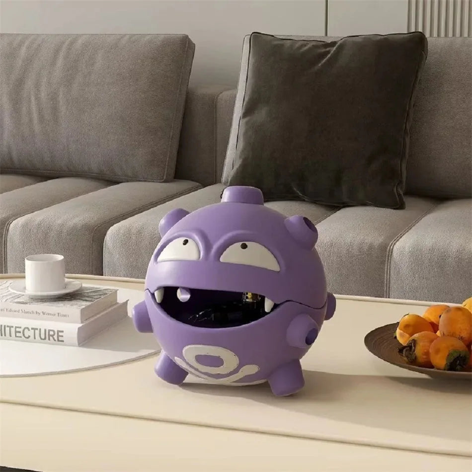 Cartoon Pokemon Weezing Mosquito Coil Tray Anime Indoor Incense Holders Bedroom Figures Desktop Car Decoration Storage Toys Gift
